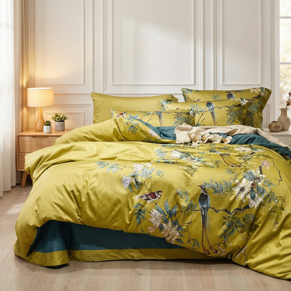 Bohemian Orient Duvet Cover Set (Egyptian Cotton, 500 TC)