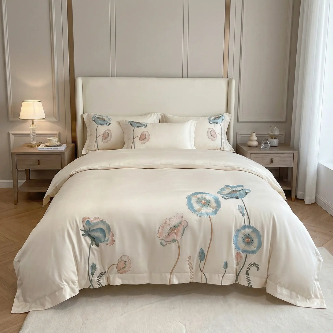 Ensemble de housse de couette Aurelia (coton égyptien 800TC Ensemble de housse de couette Aurelia (coton égyptien 800TC