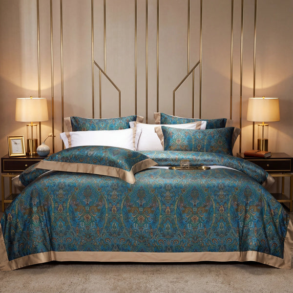 Azure Luxury Duvet Cover Set (1000 TC)