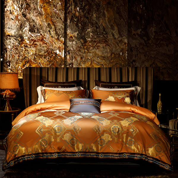 Isabella Duvet Cover Set (Egyptian Cotton & Jacquard)