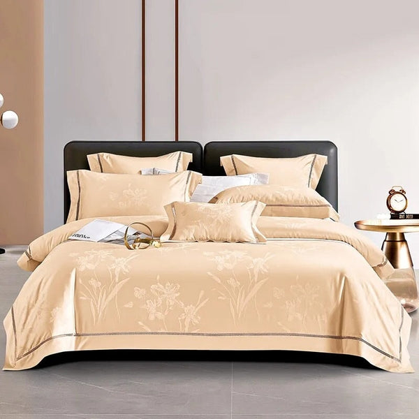 Amber Petal Duvet Cover Set