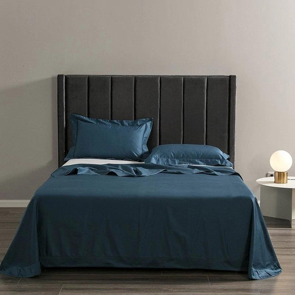 Blue Egyptian Cotton Sheet (1000 TC)