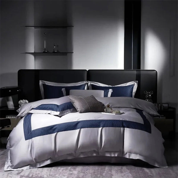 Bold 1000 TC Egyptian Cotton Duvet Cover Set