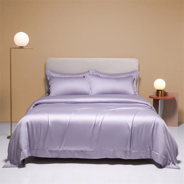 Freya Lavender Eucalyptus Lyocell Duvet Cover Set