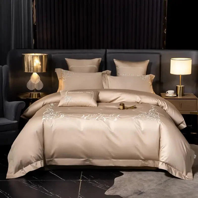 Infinity 1000 TC Egyptian Cotton Duvet Cover Set