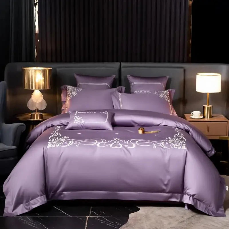 Infinity 1000 TC Egyptian Cotton Duvet Cover Set