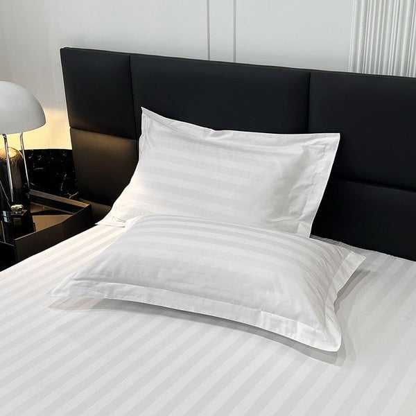 Lux Hotel Striped Pillowcases (Set of 2)