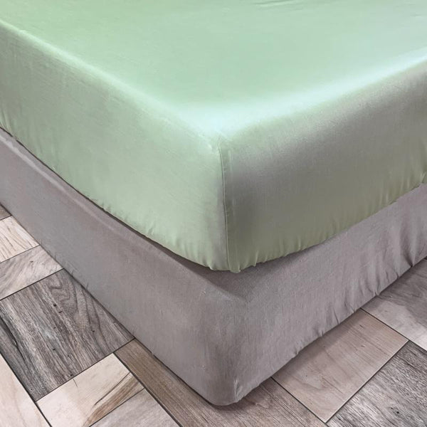 Lyocell Light Green 3 Piece Sheet Set