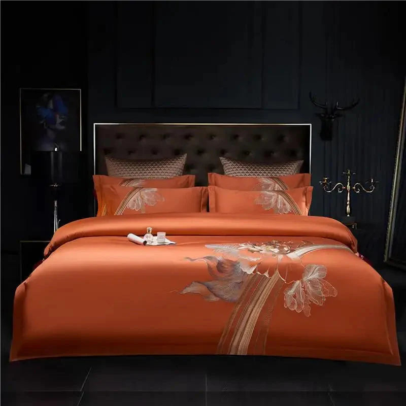 Narciso 800 TC Egyptian Cotton Duvet Cover Set