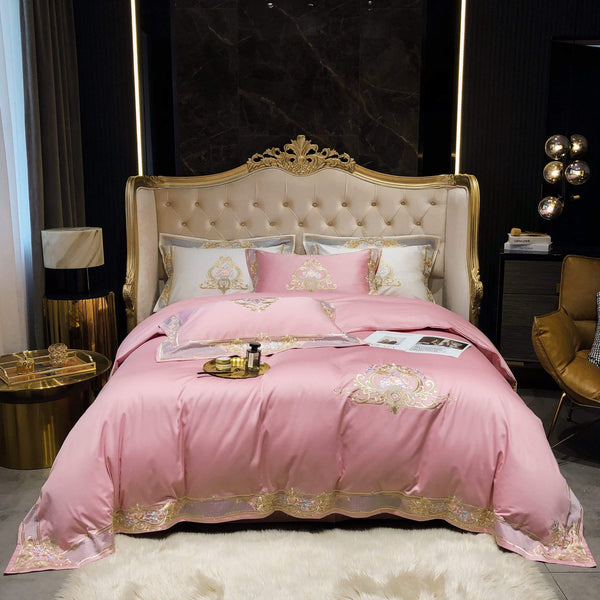 Princess Pink Duvet Cover Set (Egyptian Cotton)