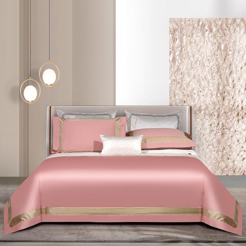 Grandiose Pink Luxury 1000 TC Duvet Cover Set ( 1000 thread count) Luxxo 
