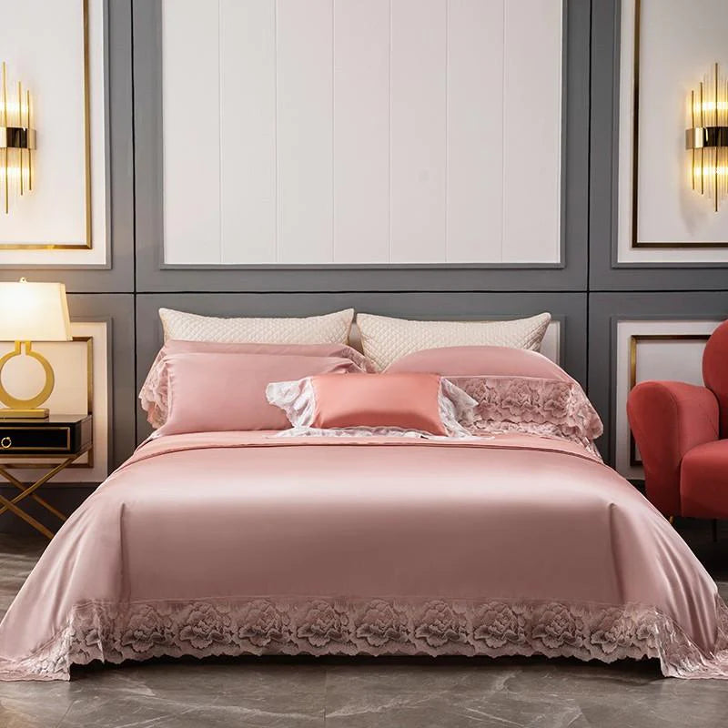 Luxurious Rose Duvet Cover Set ( 600 thread count) Luxxo 